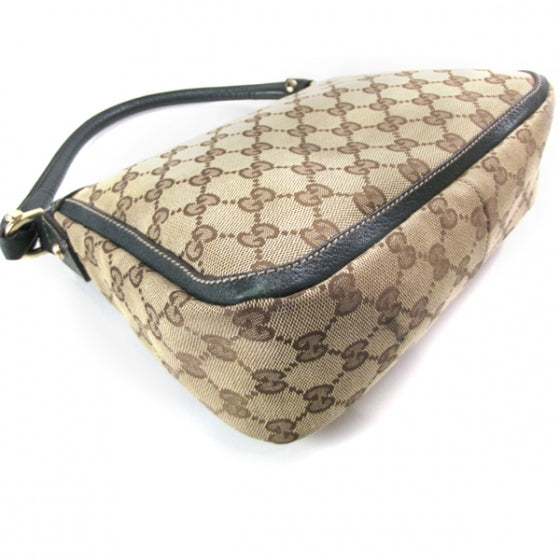 Gucci Monogram Abbey Shoulder Bag Green 5 of 12
