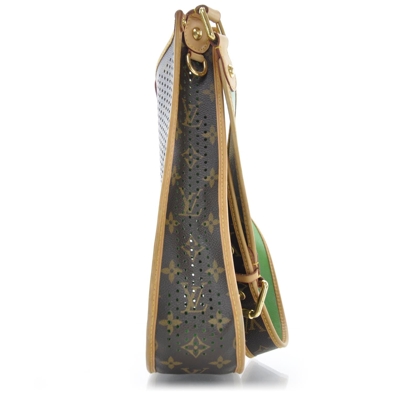 Louis Vuitton Monogram Perforated Musette Green 5 of 11
