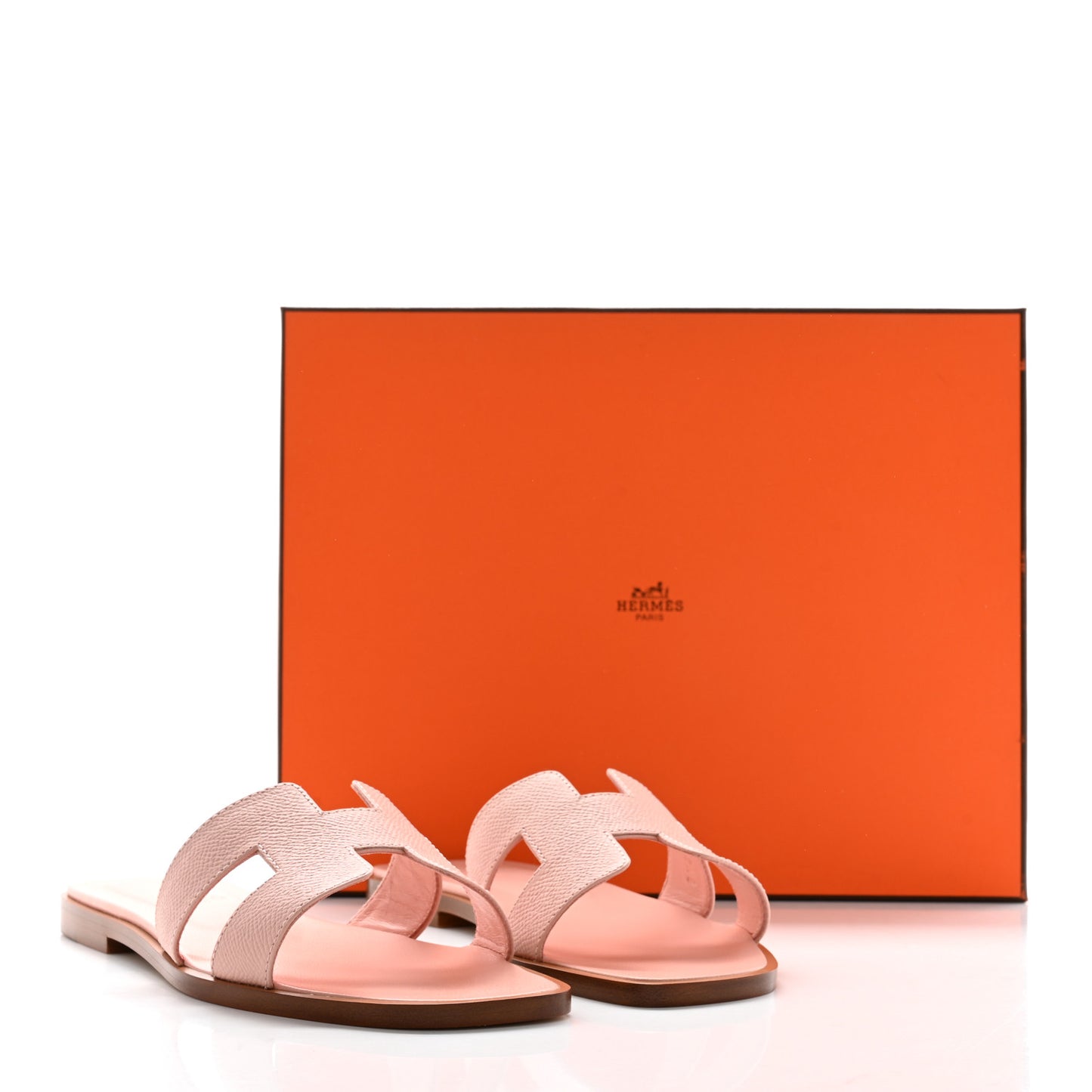 Epsom Oran Sandals 36.5 Rose Pale