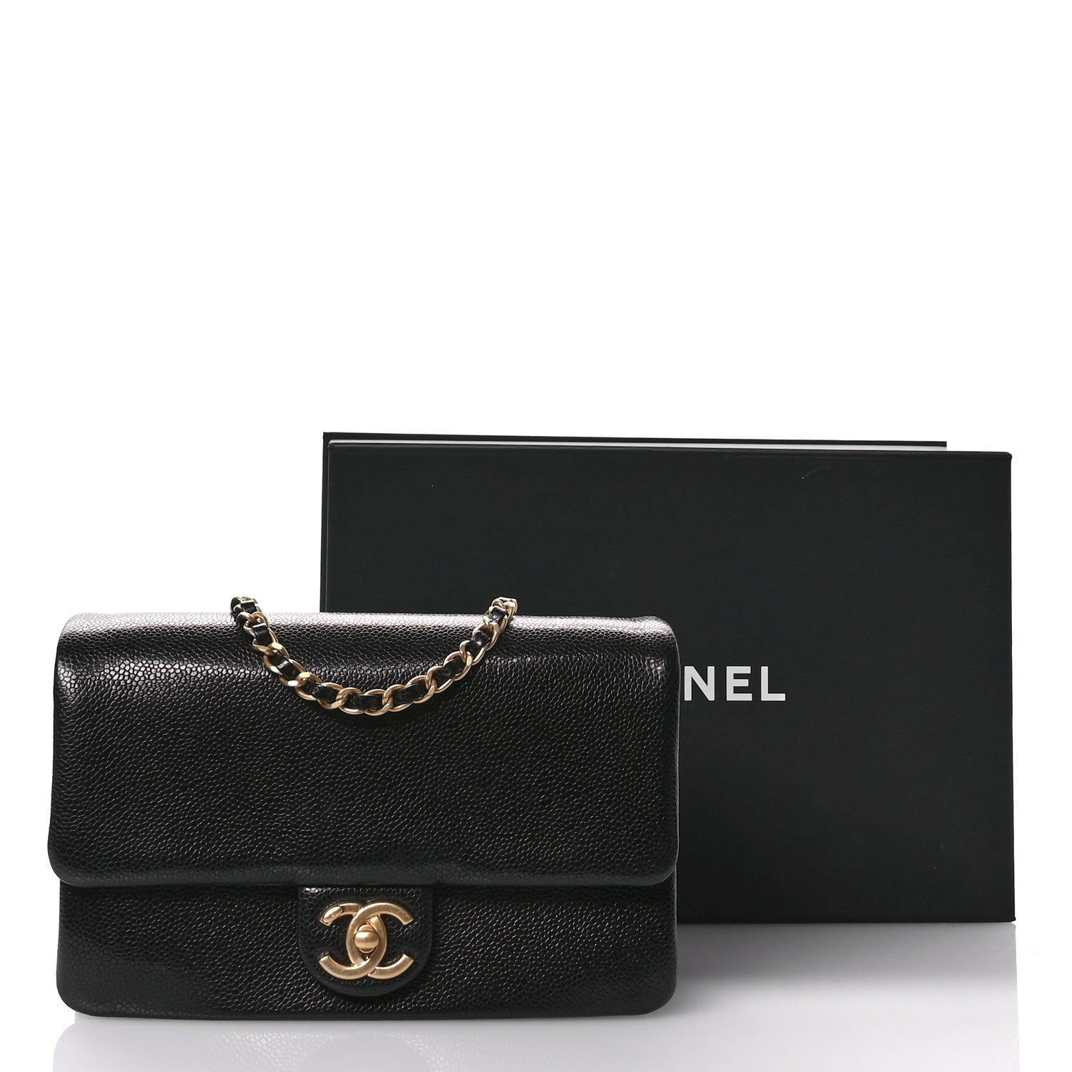 Chanel Shiny Caviar Small Flap Black 12 of 12