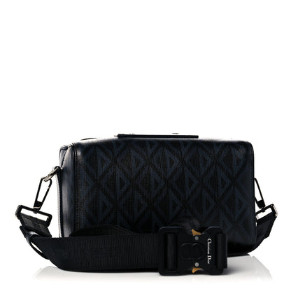 Christian Dior Canvas CD Diamond Lingot 22 Bag Black 3 of 10