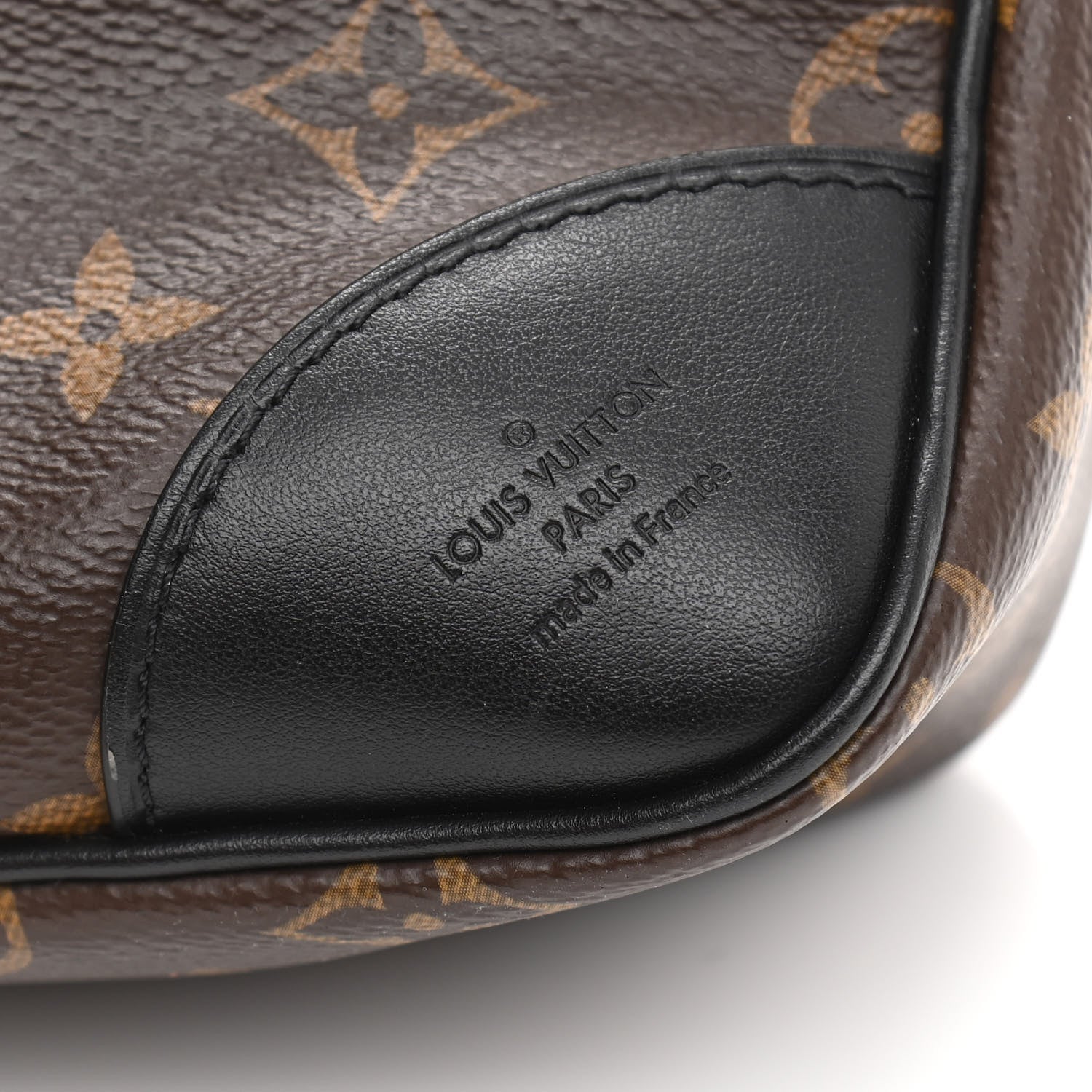 Louis Vuitton Monogram Odeon MM Black 6 of 11