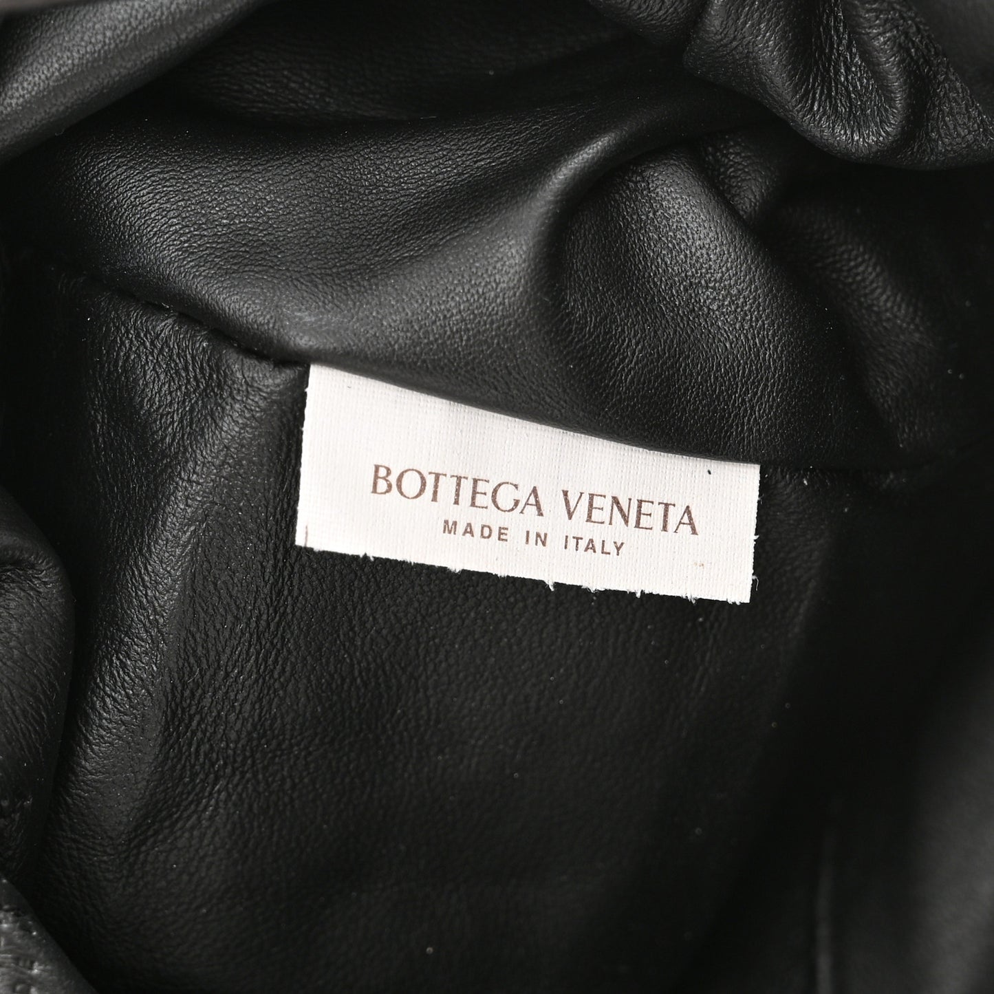 Nappa Intrecciato The Mini Pouch Black
