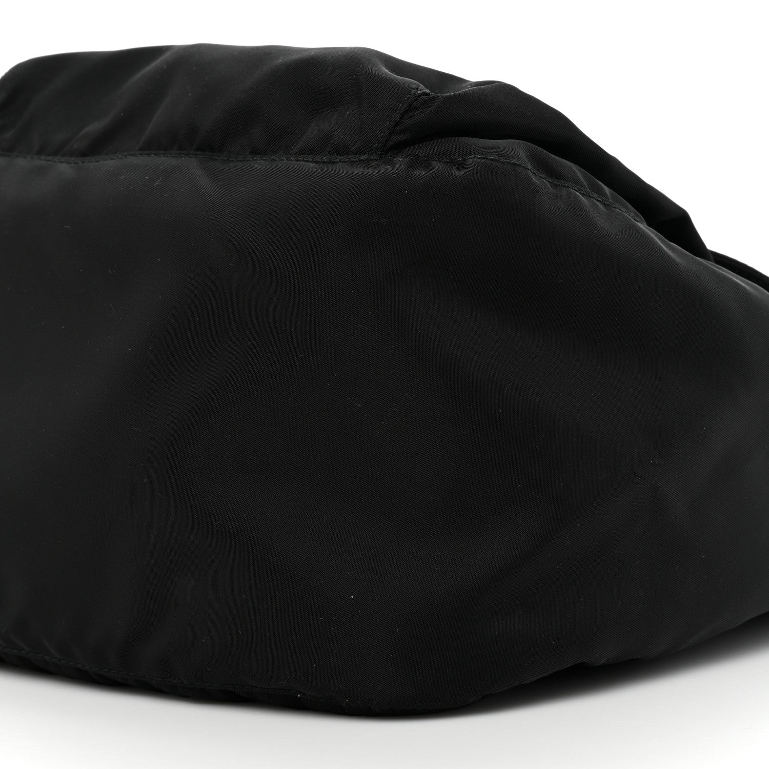 Prada Tessuto Nylon Saffiano Messenger Bag Black 7 of 10