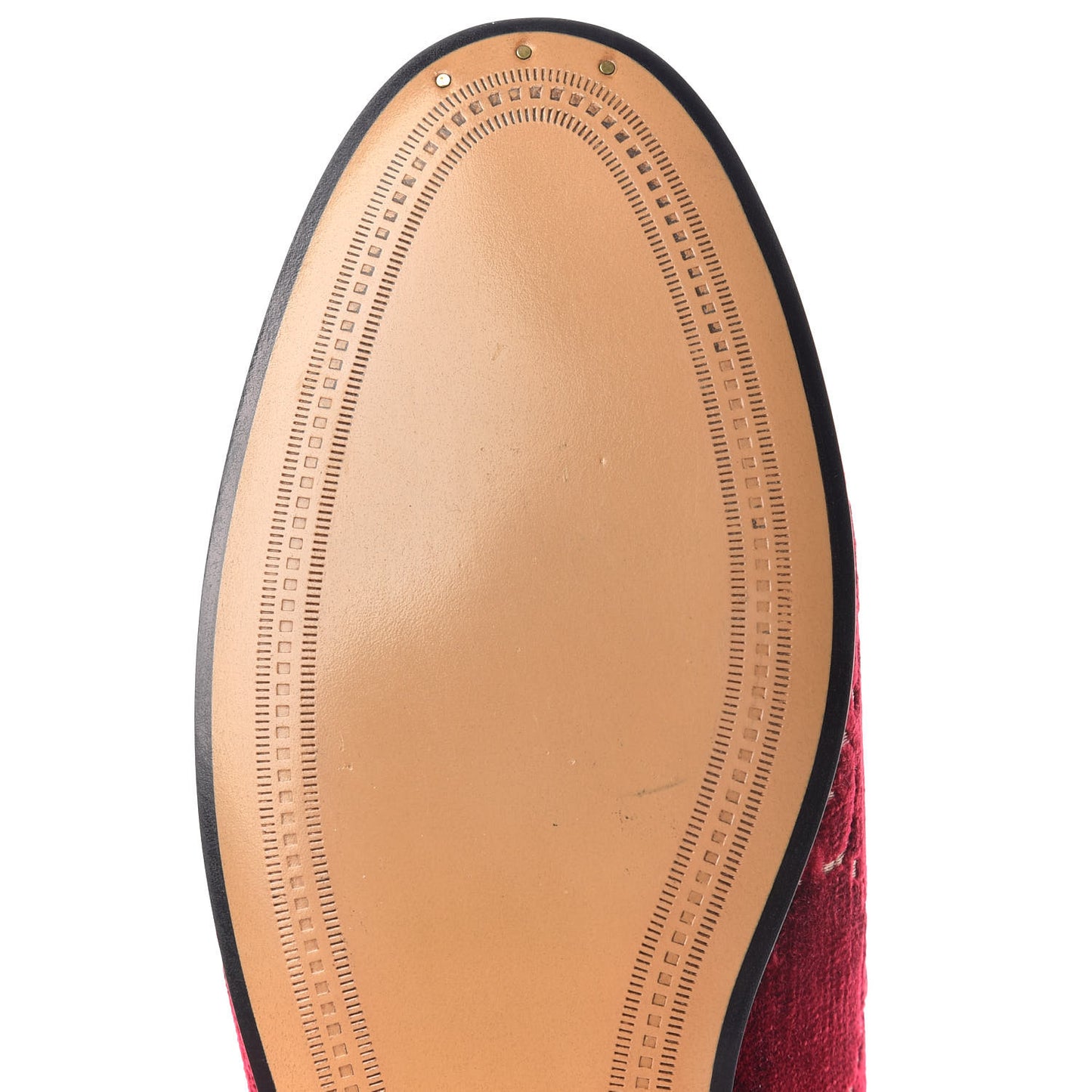 Velvet Malaga Kid GG Monogram Horsebit Womens Jordaan Loafers 38.5 Red Cipria Romantic Cerise