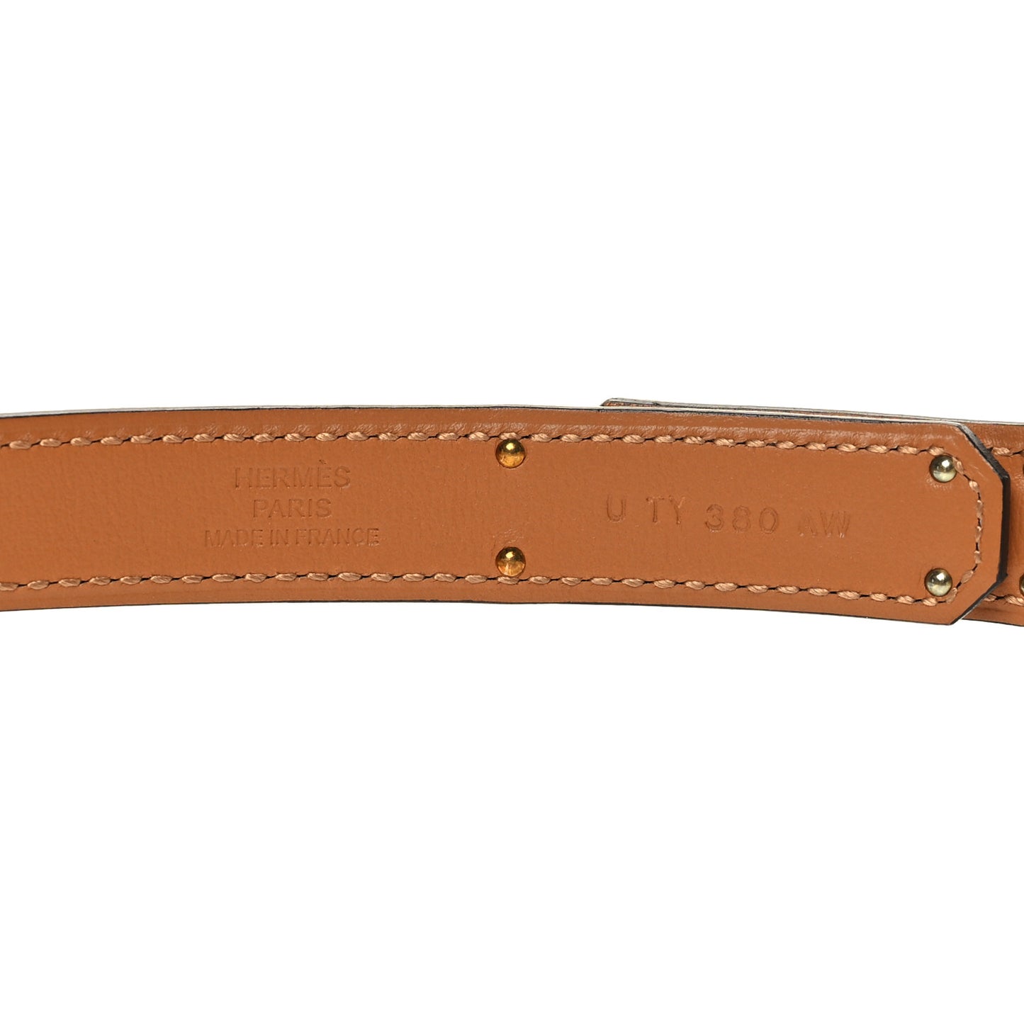 Epsom Kelly Pocket Belt Craie