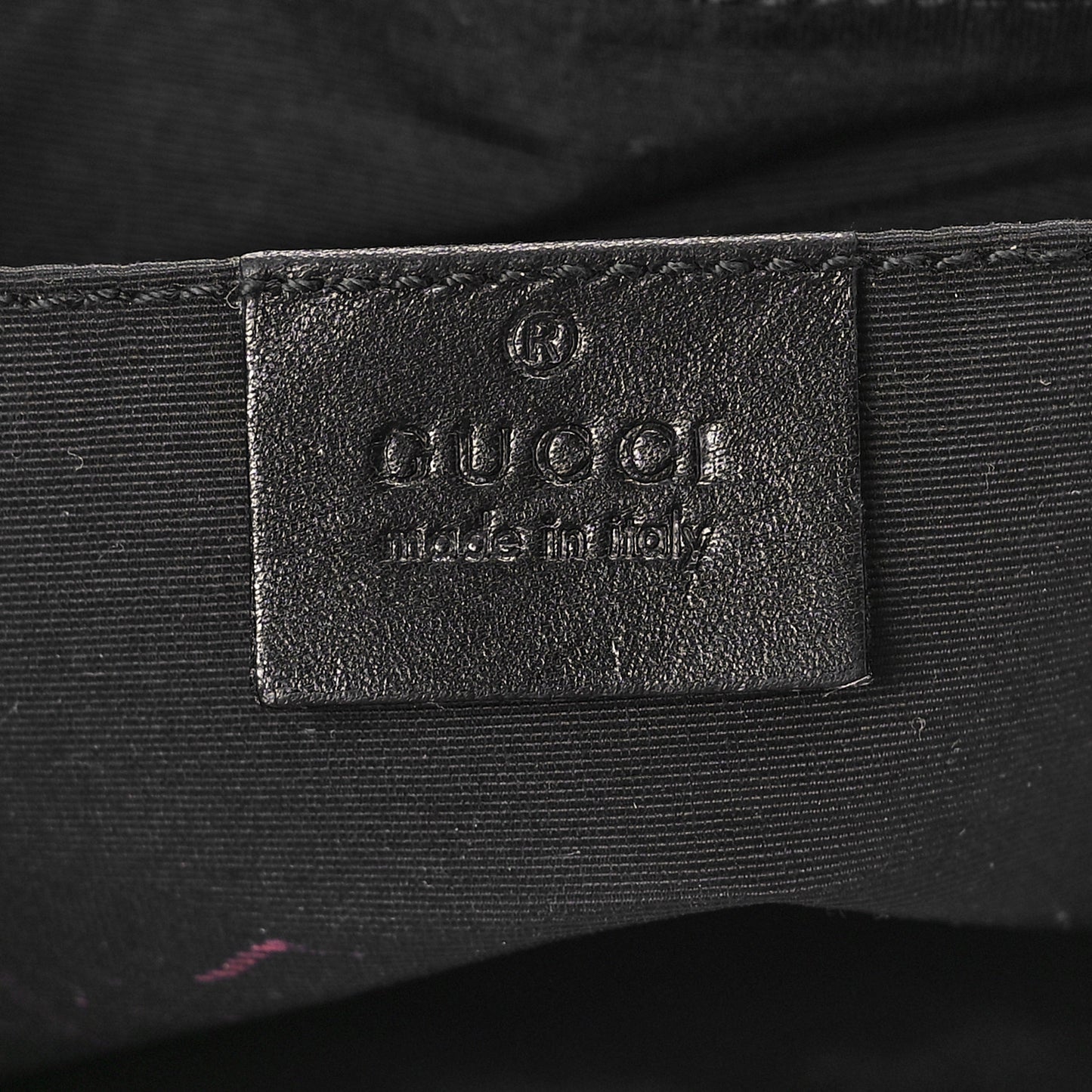 Denim Monogram Pochette Black