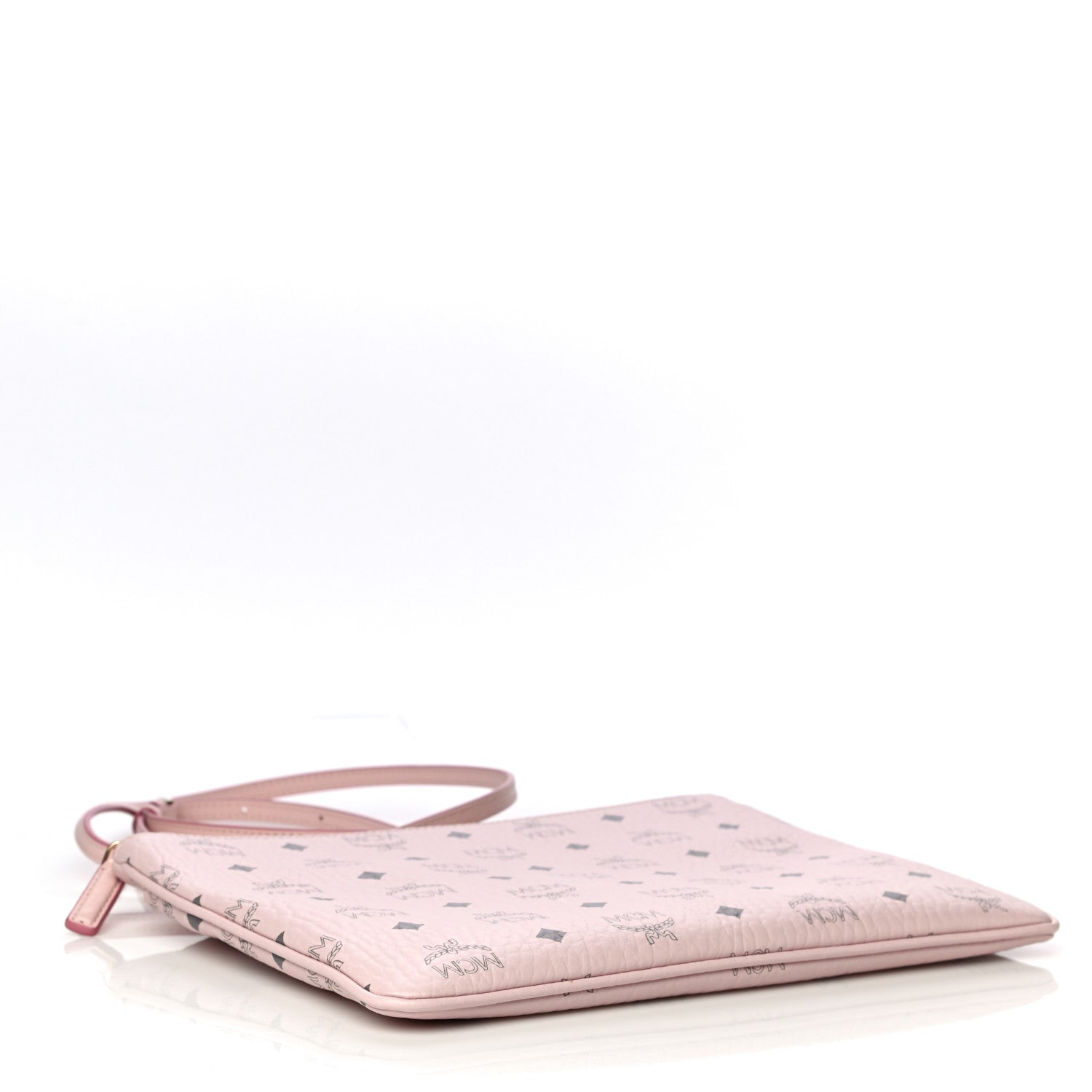 MCM Visetos Medium Crossbody Pouch Soft Pink 3 of 10