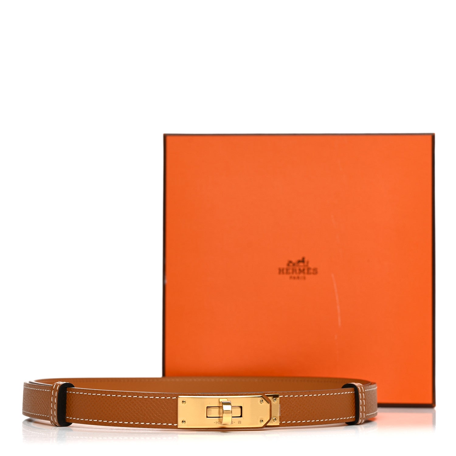 Hermes Epsom Kelly Belt Gold 4 of 4