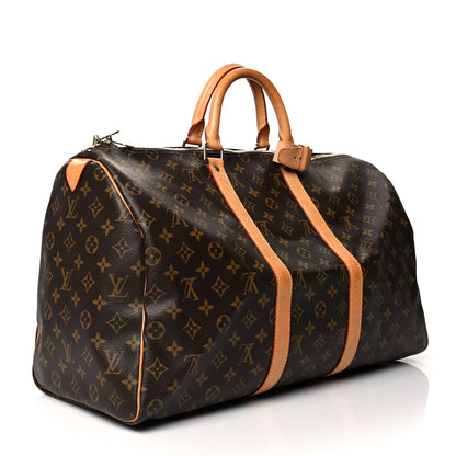 Louis Vuitton Monogram Keepall 50 3 of 12
