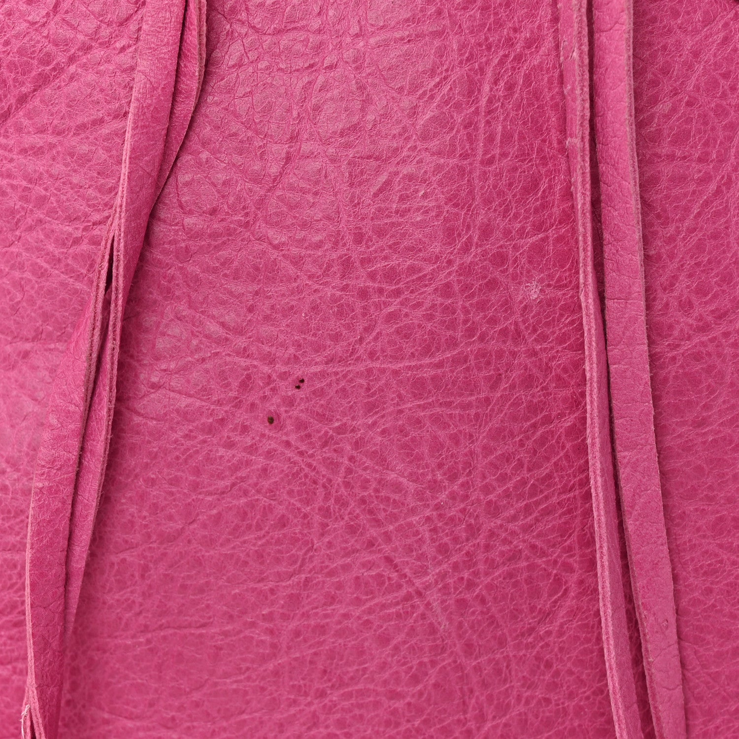 Balenciaga Agneau Classic Hardware Weekender Cyclamen Fucsia 12 of 12