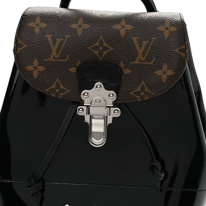 Louis Vuitton Patent Monogram Hot Springs Backpack Black 8 of 10