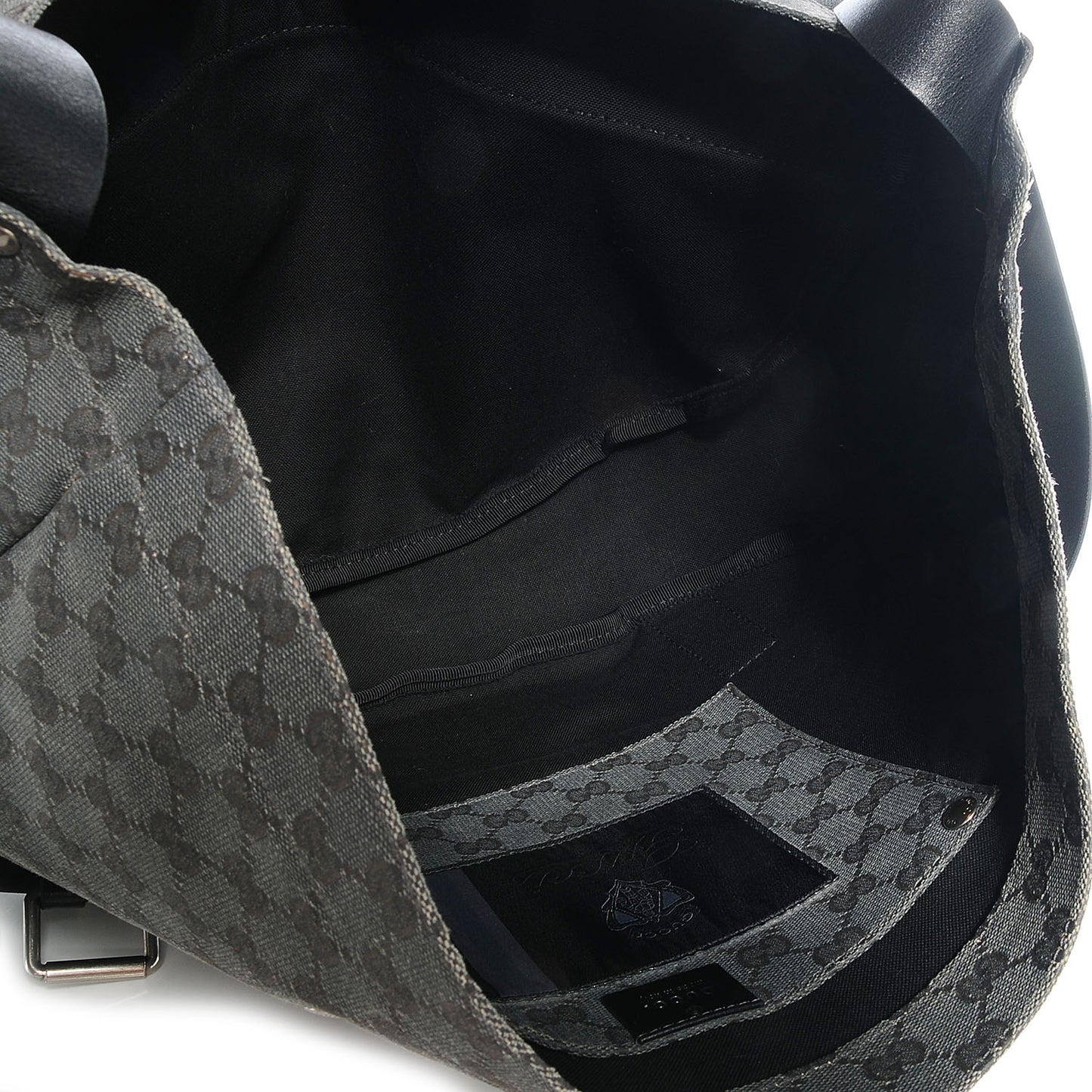 Monogram Large Messenger Grey Black
