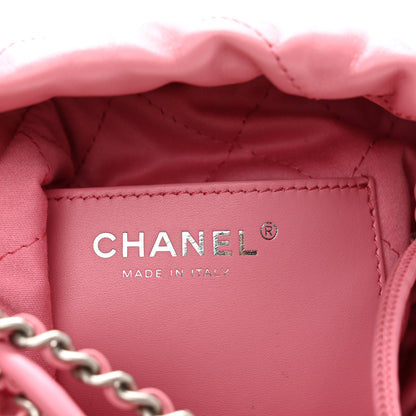 Chanel Shiny Calfskin Quilted Mini Chanel 22 Pink 6 of 11
