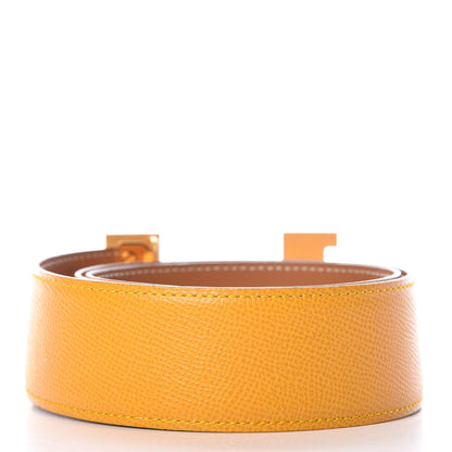 Hermes Courchevel 42mm Constance H Belt 75 Jaune 3 of 5