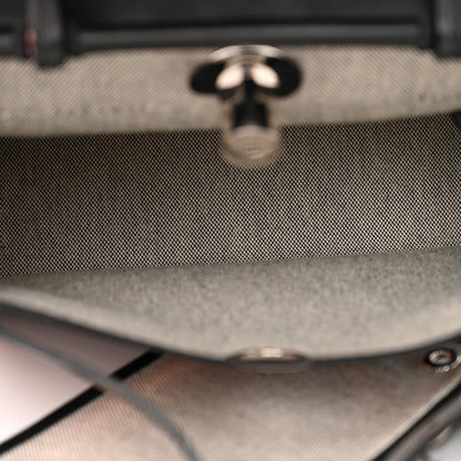 Hermes Toile H Berline Vache Hunter Herbag Zip PM 31 Black Ecru 6 of 13