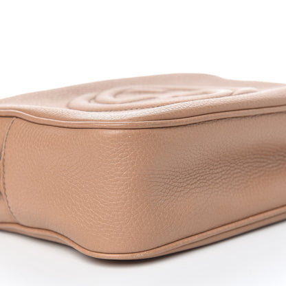 Gucci Pebbled Calfskin Small Soho Disco Bag Camelia 6 of 14