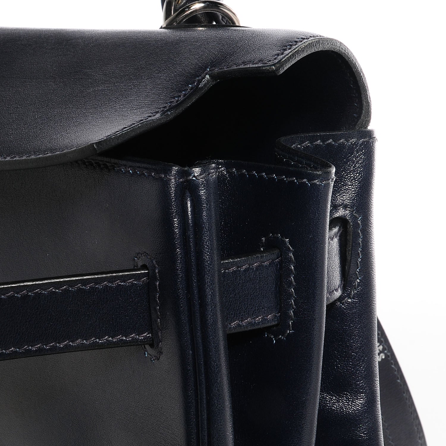 Hermes Box Kelly Retourne 32 Indigo 21 of 28