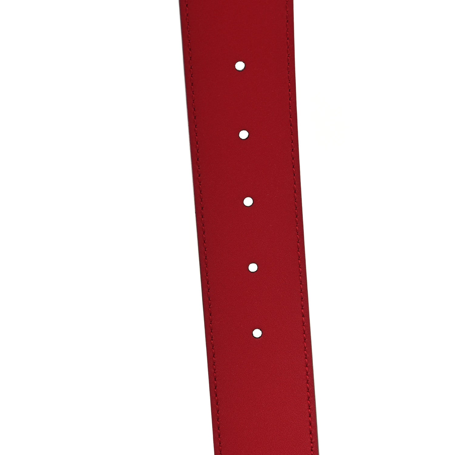 Gucci X ADIDAS Textured Dollar Calfskin Double G 40mm Belt 90 36