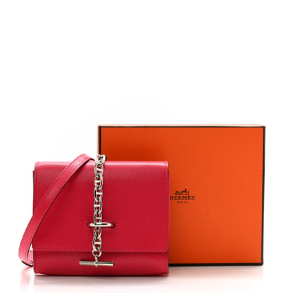 Hermes Chevre Chamkila Chaine d'Ancre To Go Wallet Rose Extreme 11 of 11