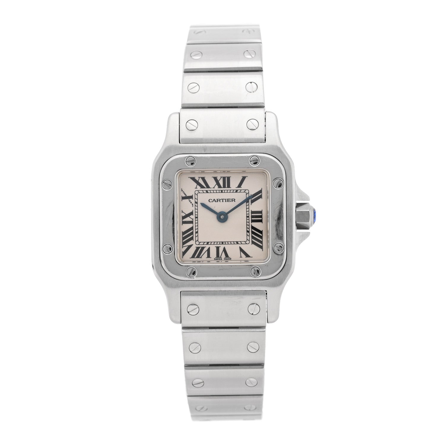 Cartier Stainless Steel 24mm Santos de Cartier Galbee Quartz Watch 1 of 4