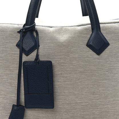 Hermes Toile Taurillon Clemence Victoria II 43 Bleu de Prusse 8 of 10