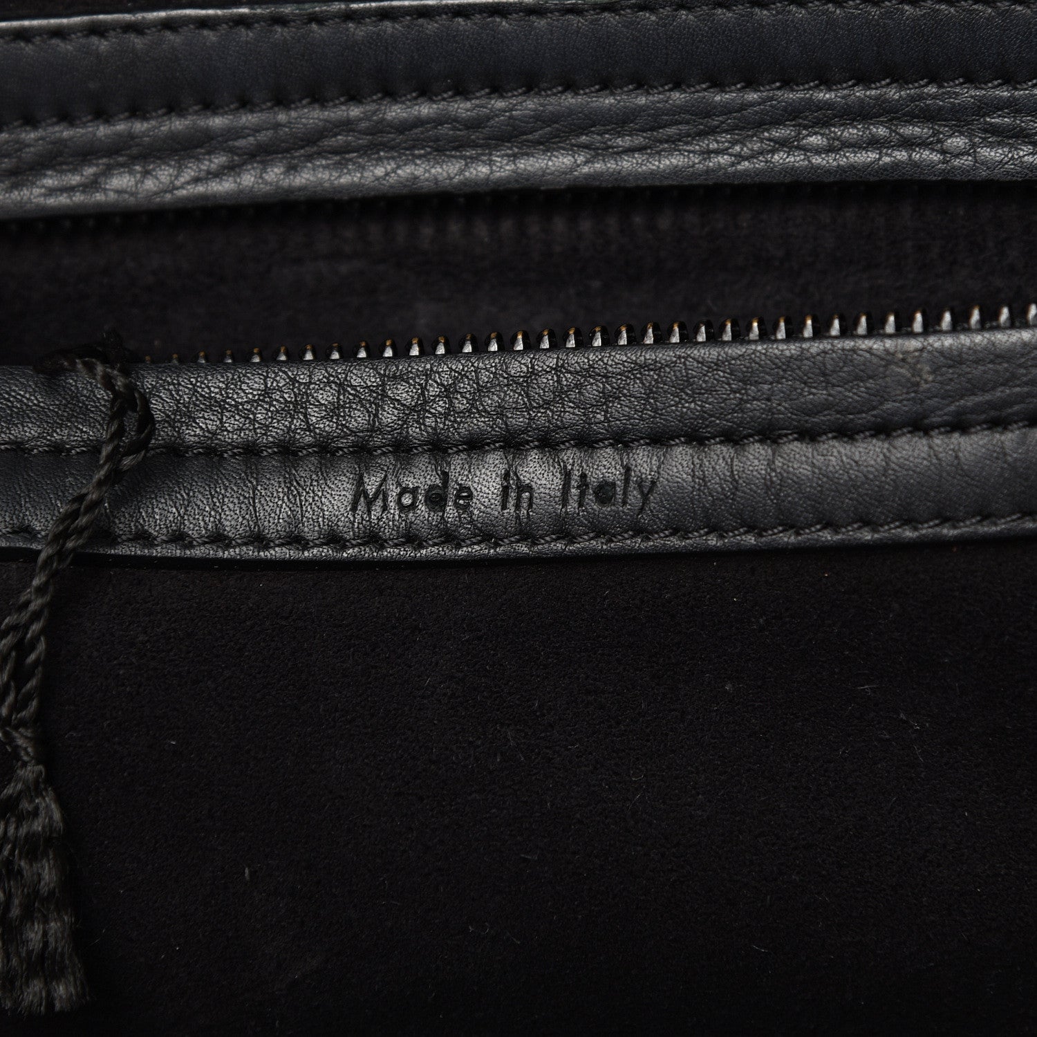 Celine Supple Calfskin Medium Phantom Luggage Black 5 of 9