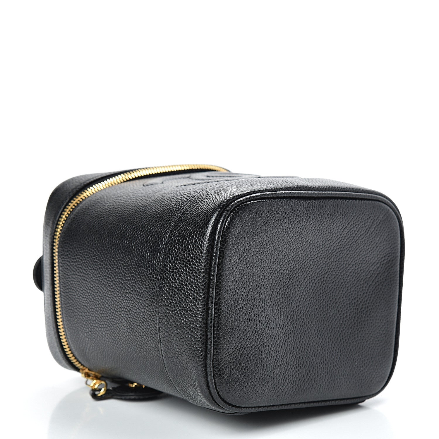 Chanel Caviar Cosmetic Vanity Bag Black 4 of 16