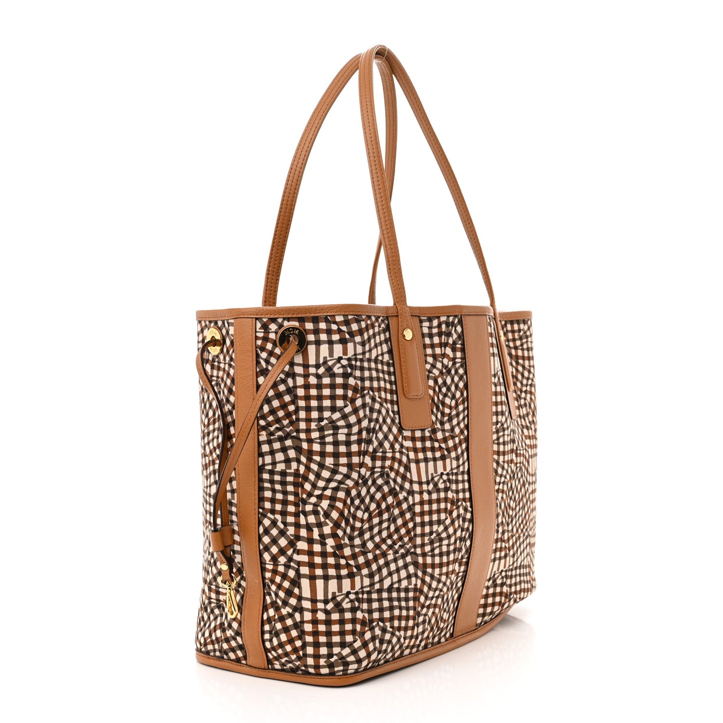 Visetos Medium Liz Reversible Shopper Tote Cognac