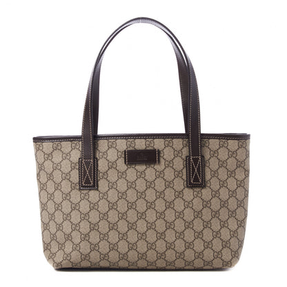 Gucci GG Supreme Monogram Small Joy Tote Dark Brown 1 of 9