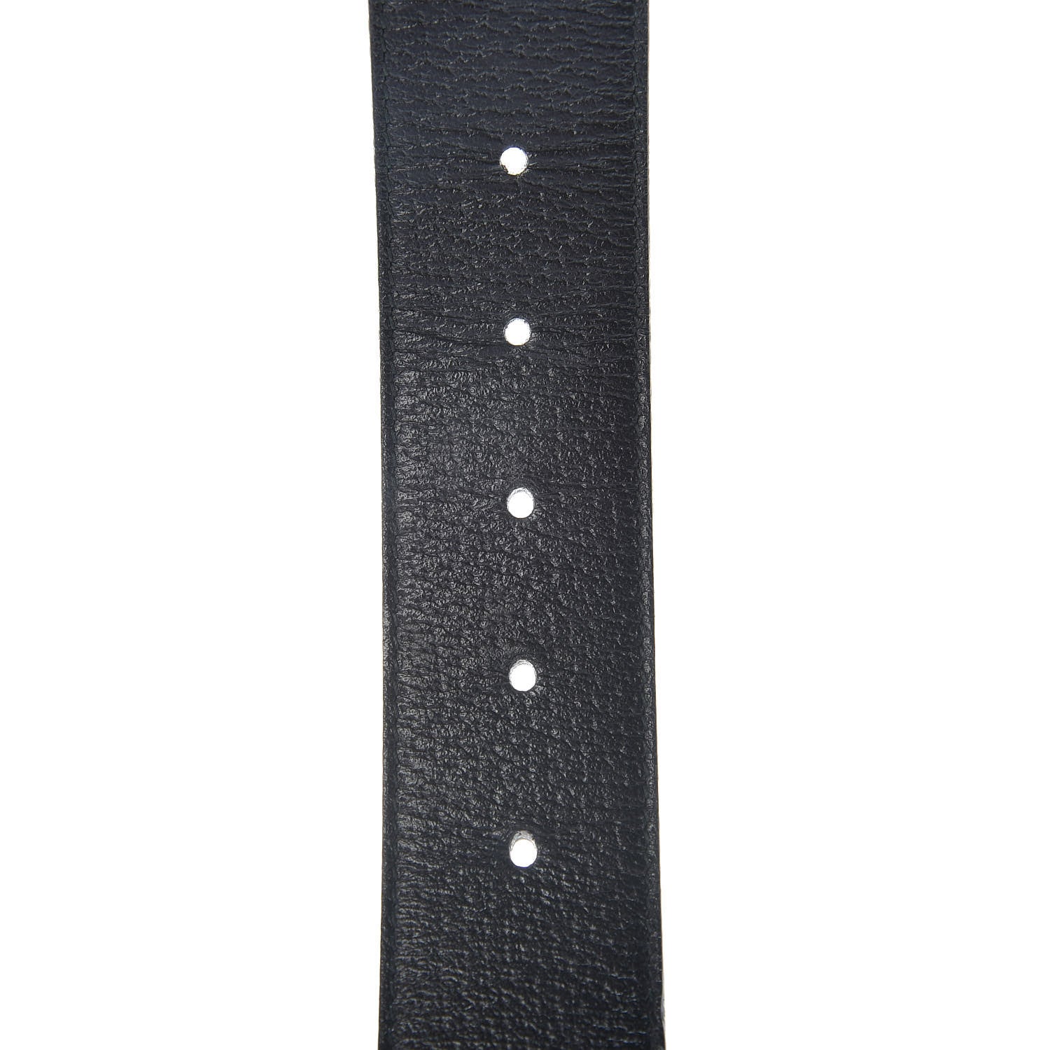 Gucci Textured Calfskin Double G 40mm Belt 95 38 Black 4 of 8