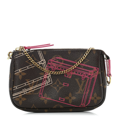 Louis Vuitton Monogram 2014 Christmas Animation Mini Pochette Accessories 1 of 8