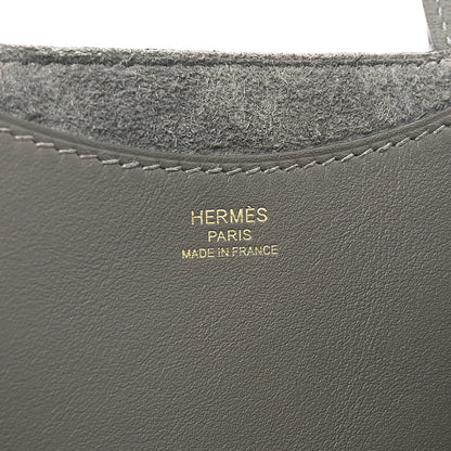 Hermes Taurillon Clemence Swift In-The-Loop 18 Bag 6 of 10