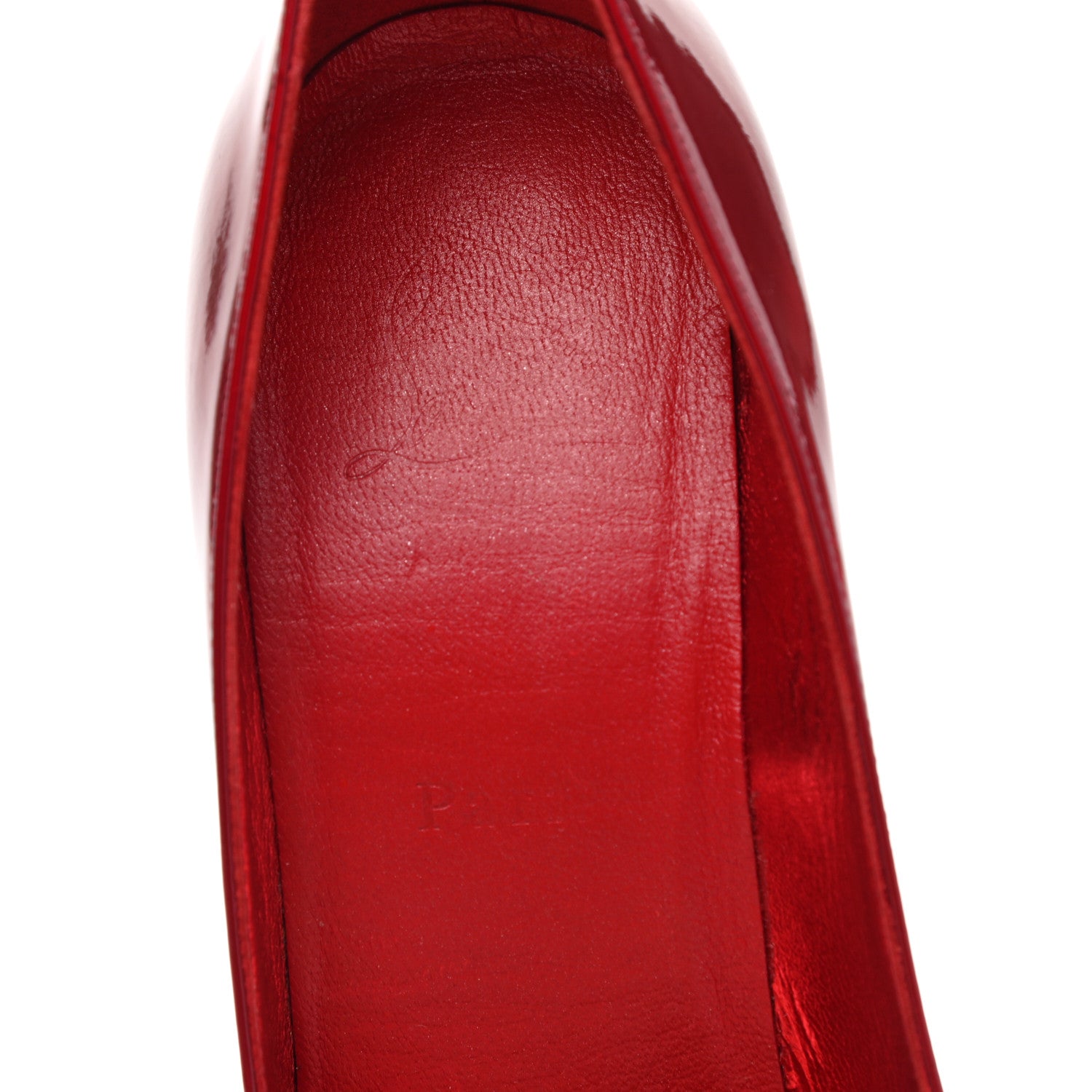 Christian Louboutin Metallic Patent Psychic So Kate 120 Pumps 39.5 Loubi 7 of 10