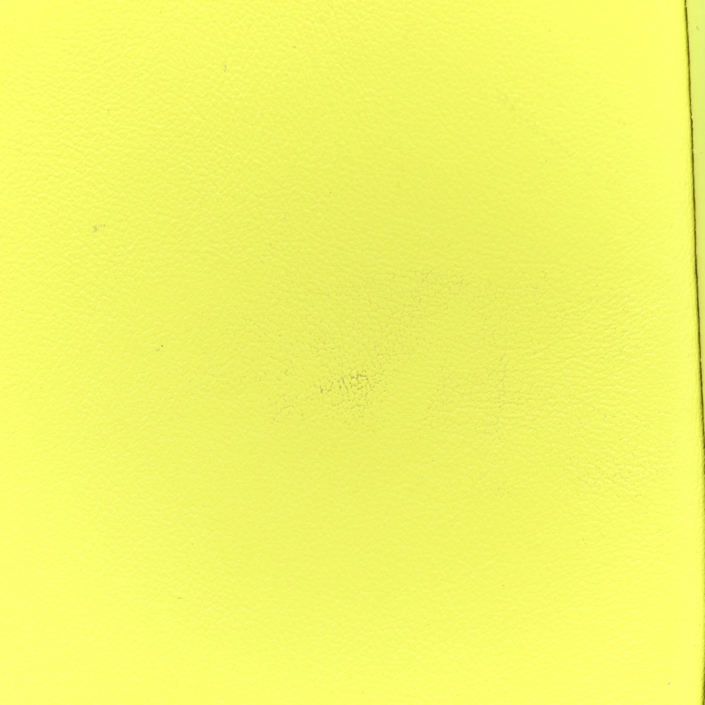 Smooth Calfskin Small Moon Cut Out Shoulder Bag Fluo Yellow
