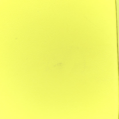Givenchy Smooth Calfskin Small Moon Cut Out Shoulder Bag Fluo Yellow 16 of 23