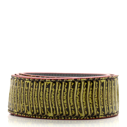 Fendi Elaphe Vitello Dolce Strap You Verde Acido Ardesia 2 of 3