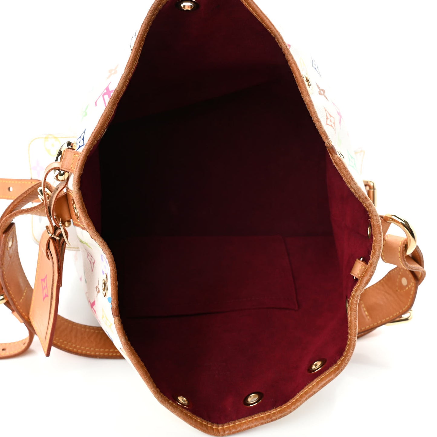 Monogram Multicolor Petit Noe White