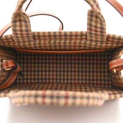 Celine Tweed Calfskin Triomphe Small Cabas Thais Multicolor 5 of 9