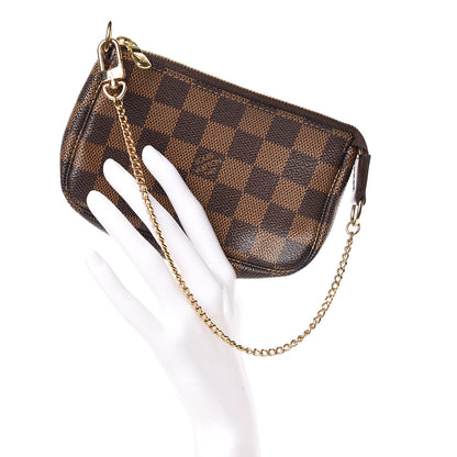 Louis Vuitton Damier Ebene Mini Pochette Accessories 2 of 7