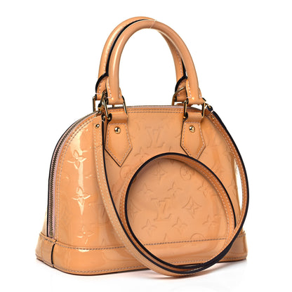 Louis Vuitton Vernis Alma BB Dune 3 of 11
