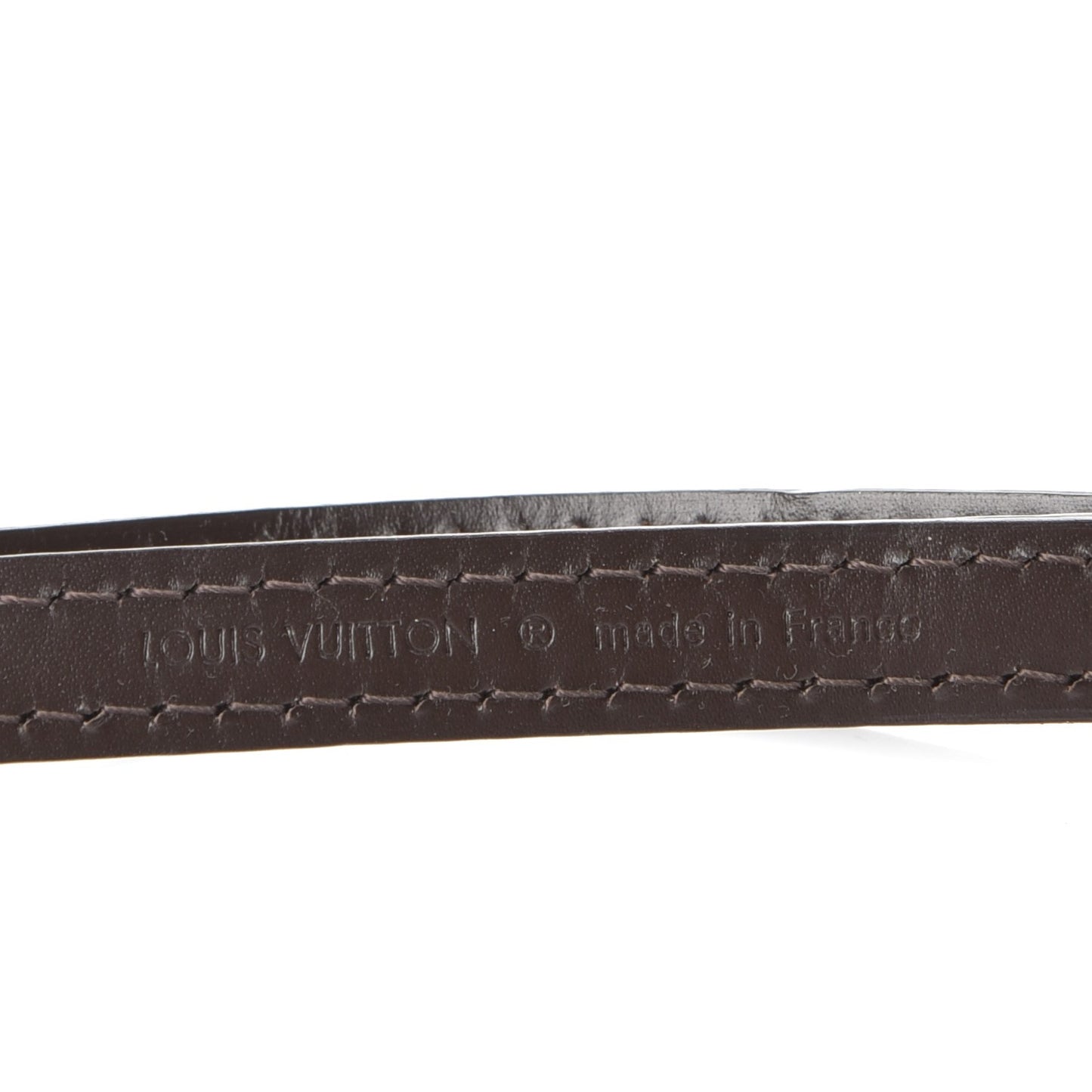Calfskin 12mm Adjustable Shoulder Strap Brown