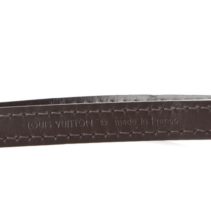 Louis Vuitton Calfskin 12mm Adjustable Shoulder Strap Brown 5 of 5