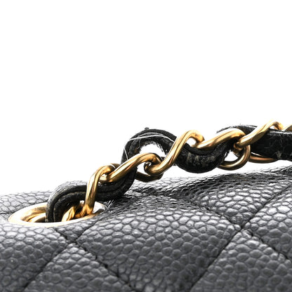 Chanel Caviar Quilted Mini Rectangular Flap Black 11 of 12