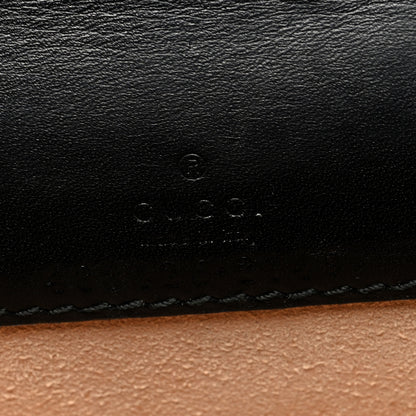Gucci Calfskin Matelasse Mini Animal Studs GG Marmont Bag Black 6 of 9