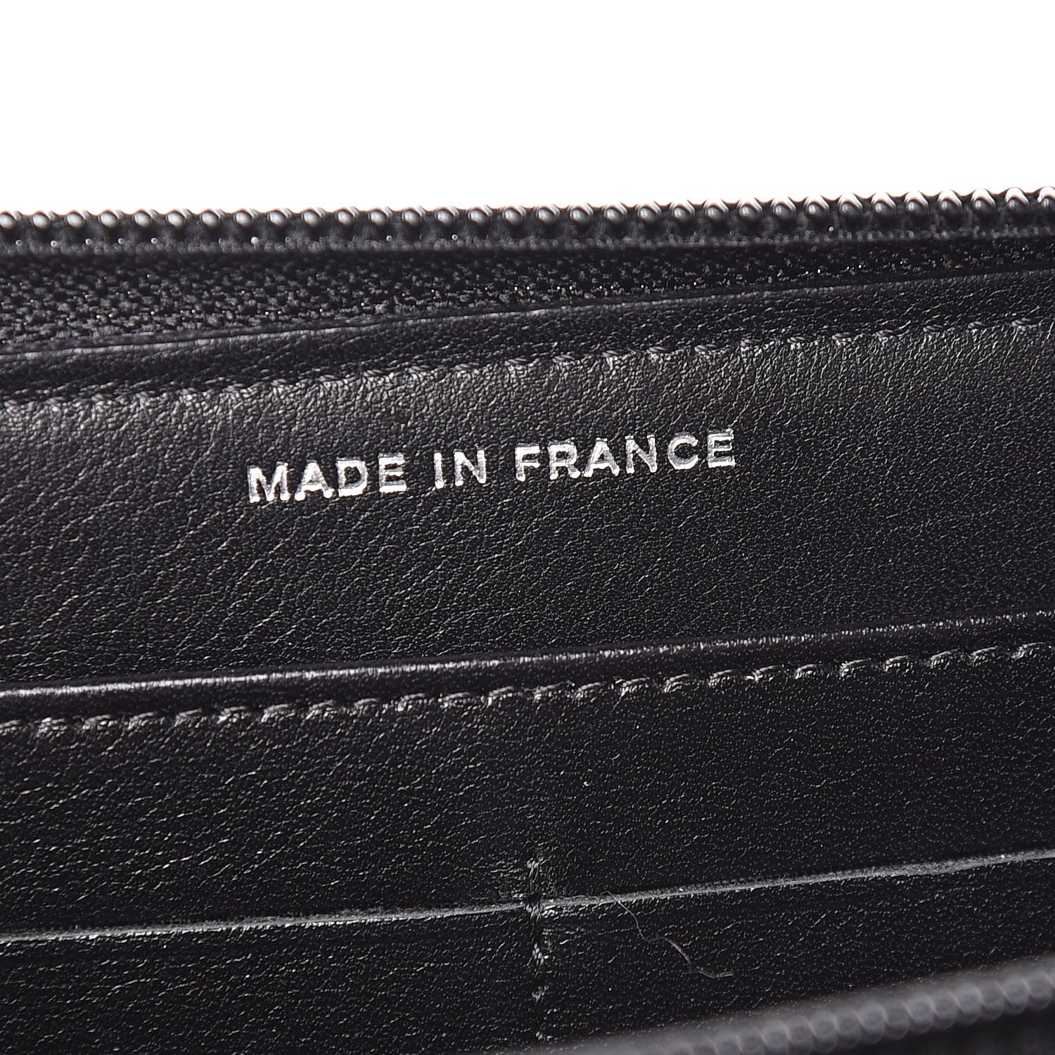 Chanel Patent Large Gusset CC Zip Wallet Black 7 of 8