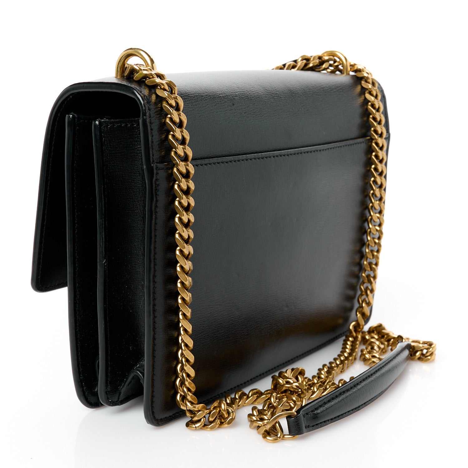 Saint Laurent Calfskin Medium Monogram Sunset Black 3 of 12