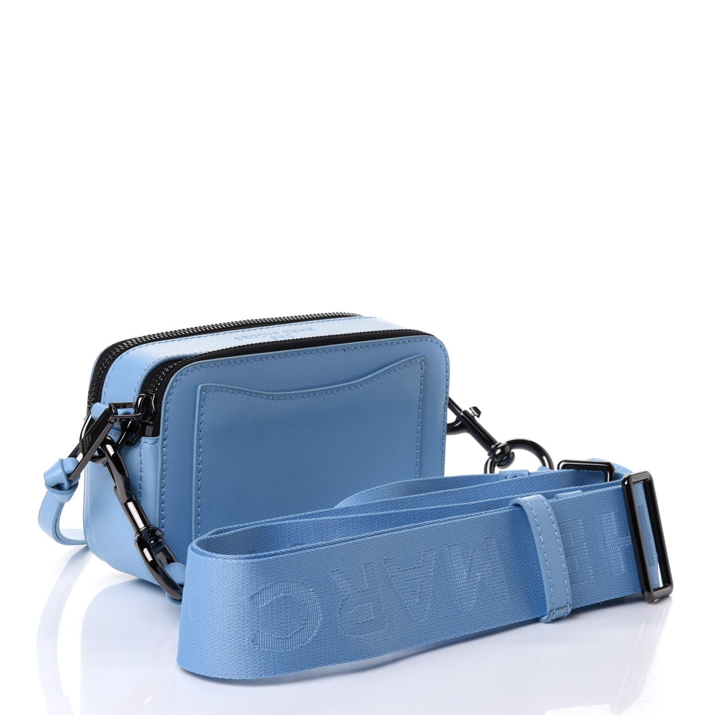 Saffiano Small Snapshot Camera Bag Dreamy Blue