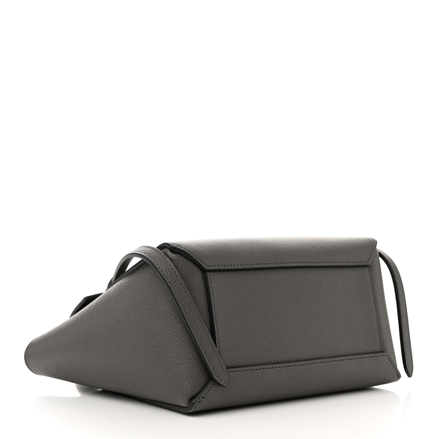 Celine Grained Calfskin Nano Belt Bag Grey 4 of 11