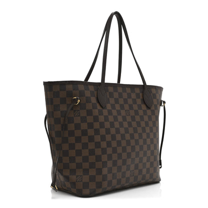 Louis Vuitton Damier Ebene Neverfull MM 2 of 10